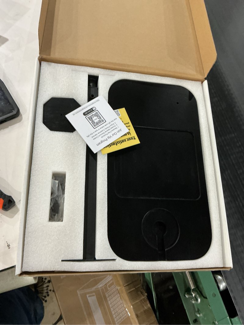 Condition photo showing As Is for Upgraded Couch Side Table Small, Swivel TV Tray Table & 360° Rotating Phone Holder, Couch Arm Tray Tables, Small Side Table for Small Spaces, C Shaped End Table Couch Tables That Slide Under (Black)