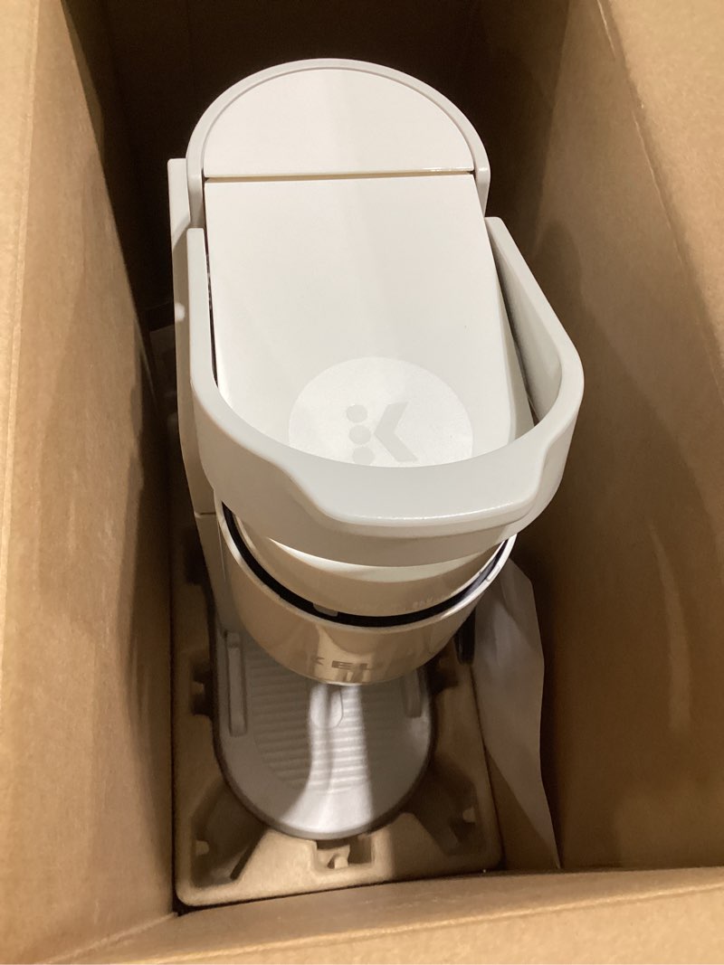 Condition photo showing Good Condition for Keurig K-Express Single Serve K-Cup Pod Coffee Maker, 3 Brew Sizes, Strong Button Feature, 42oz Removable Reservoir, Warm Stone