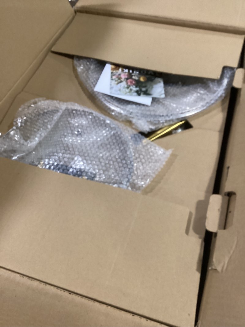 Condition photo showing Good Condition for Ceramic Cookware Set, VONIKI 16 Pcs Pots and Pans Set Non Stick, Kitchen Cookware Sets with Cooking Utensils Set, Non Toxic Cookware Set White Gold Pan Set for Cooking Pot Oven & Dishwasher Safe, Gift