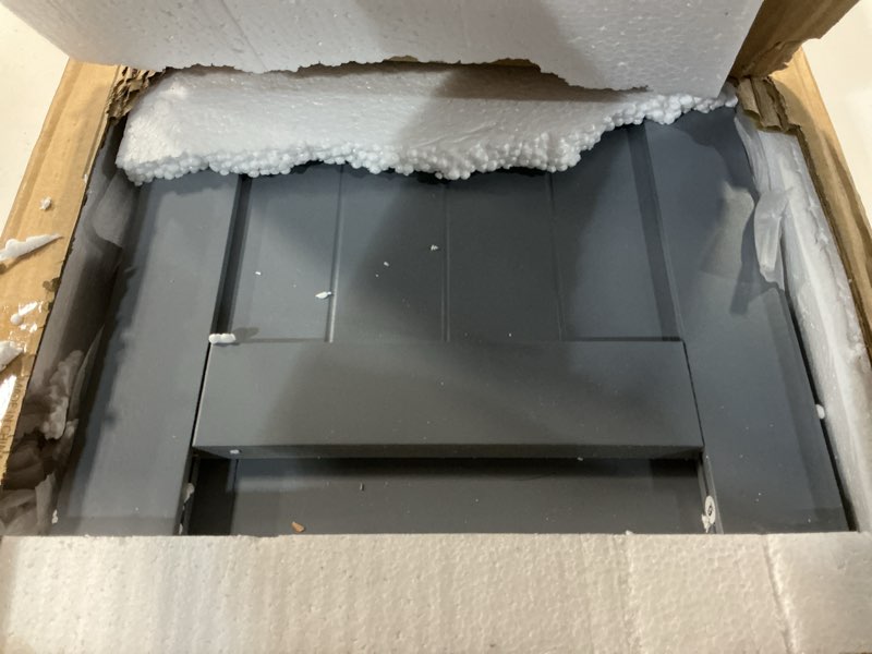 Condition photo showing Good Condition for HOMCOM Under Sink Bathroom Cabinet with 2 Doors and Shelf, Pedestal Sink Bathroom Vanity Cabinet, Gray Grey