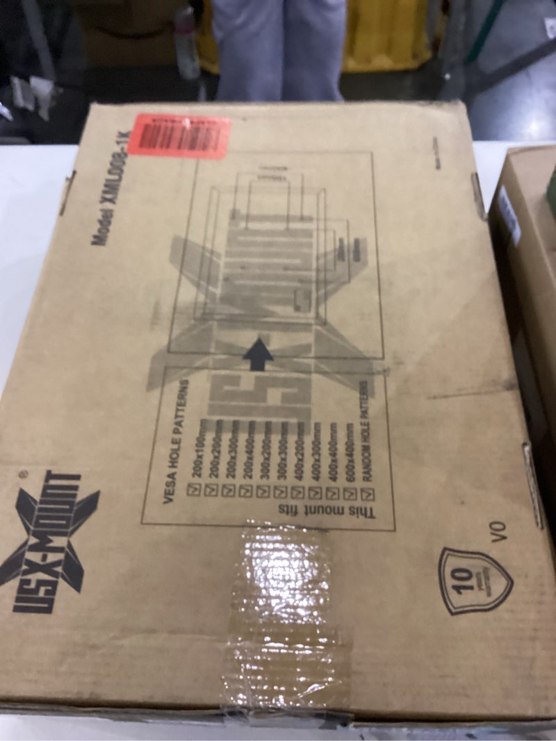 Condition photo showing New/Like New for USX Mount Full Motion TV Wall Mount for Most 42-86 inch Flat Screen/LED/4K, TV Mount Bracket Dual Swivel Articulating Tilt 6 Arms, Max 16" Wood Studs, VESA 600x400mm, Holds up to 132lbs