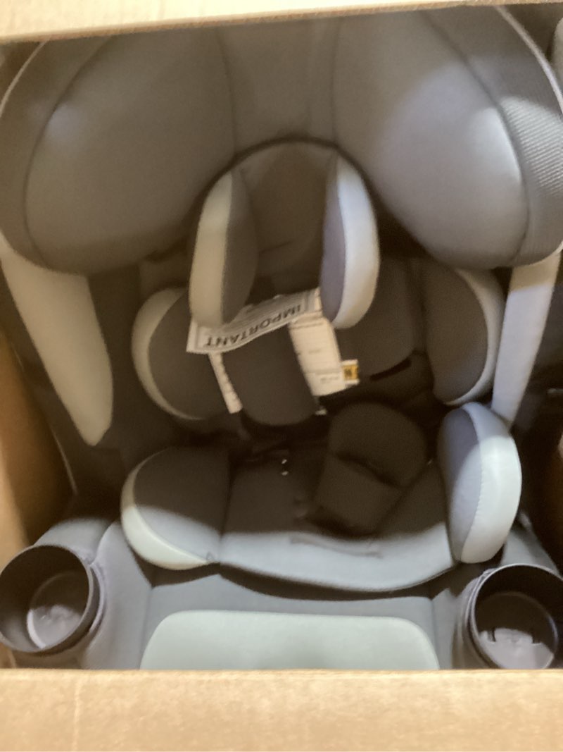 Condition photo showing As Is for Safety 1st Grow and Go All-in-One Slim Convertible Car Seat, Rear Facing, 5-40 lbs, Forward Facing (30–65 lbs), High Back Booster Seat 40-100 pounds, Iron Frost Iron Frost Original