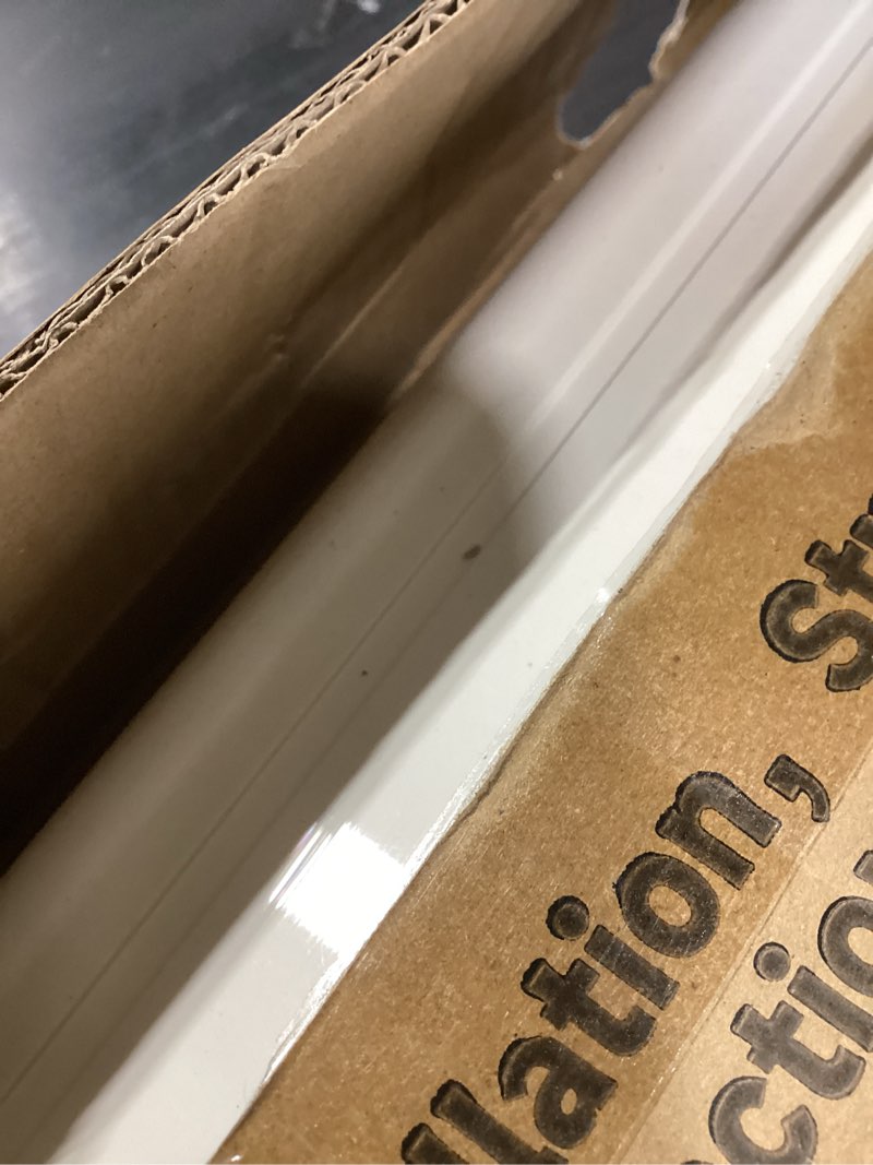 Condition photo showing Good Condition for mini split line set cover 4 inch 12.5ft, easy to install lineset cover kit for mini split with instruction, diy decorative pvc white kit for minisplit, air conditioner, central ac and heat pump long straight duct set 4"w 12.5ft l