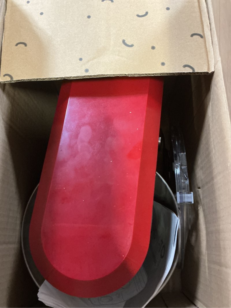 Condition photo showing As Is for VIVOHOME 4.75 Quart Stand Mixer, 8 Speed Kitchen Electric Food Mixer, Household Stand Mixer for Baking, Cake, Bread with Beater, Dough Hook, Wire Whip and Egg Separator, Red