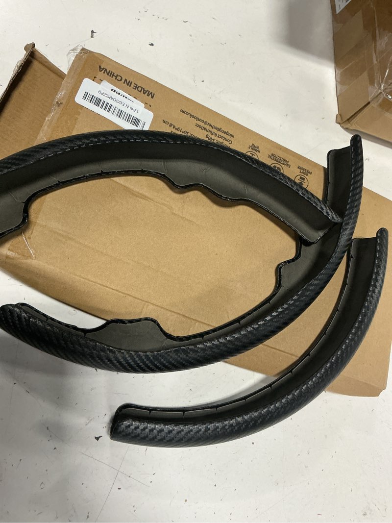 Condition photo showing Good Condition for aimato customized steering wheel cover for chevy silverado 1500 2014-2018/2500 3500 2015-2019/suburban tahoe 2015-2020/traverse 2018-2023,thin,anti-slip,scratch-resistant car accessory for chevrolet matte black for silverado 1500 2014-2018