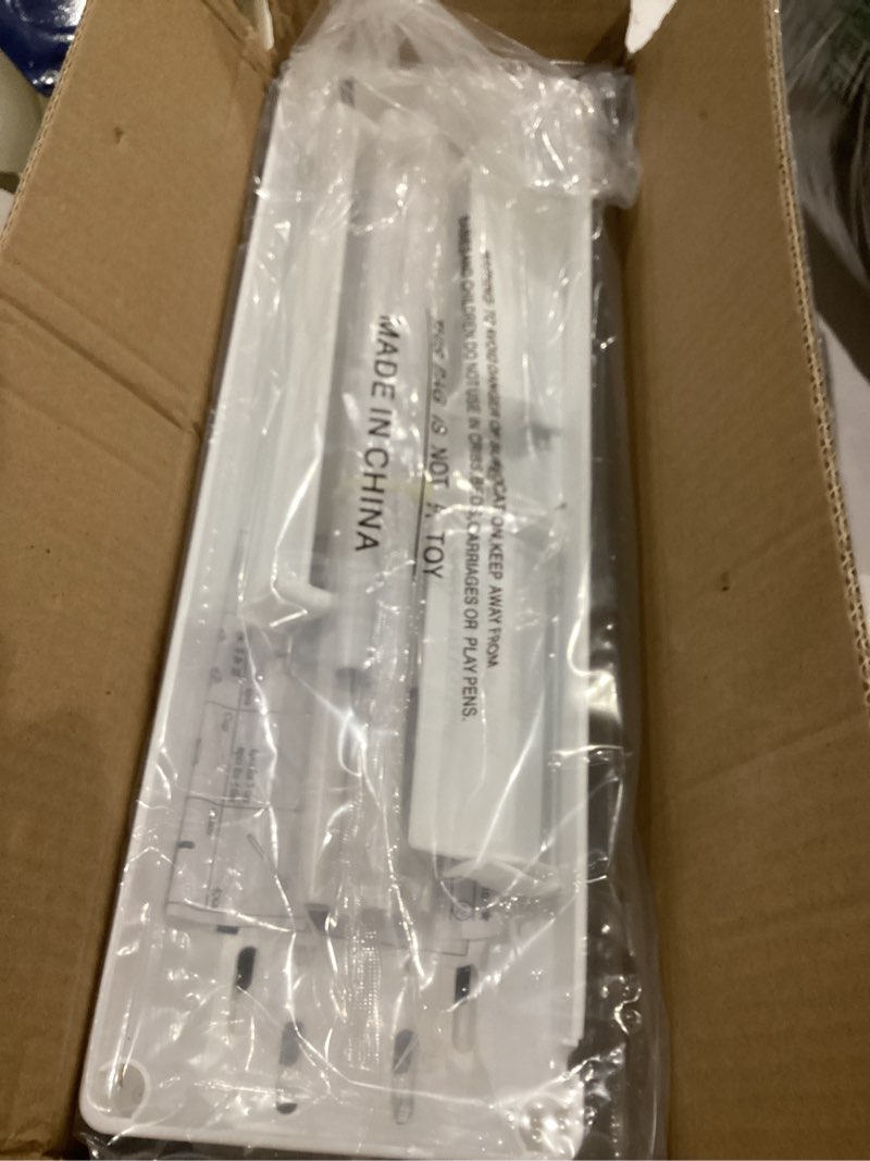 Condition photo showing Good Condition for SPACELEAD Slim Storage Cart 3 Tier,Bathroom Organizer Rolling Utility, Mobile Shelving Unit Slide Out for Office, Kitchen, Laundry Room & Narrow Places,White