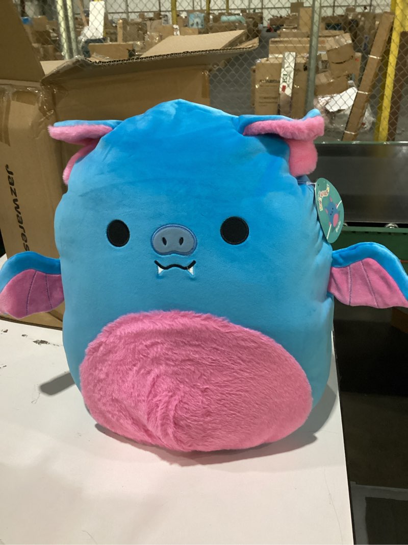 Condition photo showing Good Condition for Squishmallows Original 16-Inch Boyle Blue Fruit Bat - Official Jazwares Plush (Large)