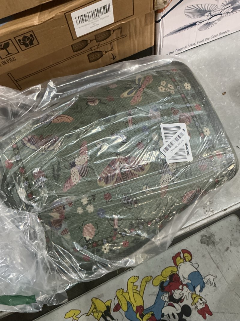 Condition photo showing Good Condition for leevan anti fatigue mats for kitchen floor non-slip, cushioned kitchen mats for floor 2 piece, green memory foam kitchen mat set, waterproof ergonomic standing mat for bar, office,desk, laundry green 17.3"x29"+17.3"x47"-0.47inch