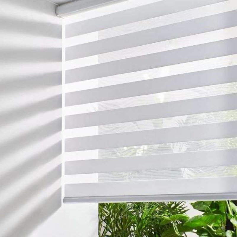 Persilux Cordless Zebra Blinds for Windows Free-Stop Roller Window Shades (  32x75