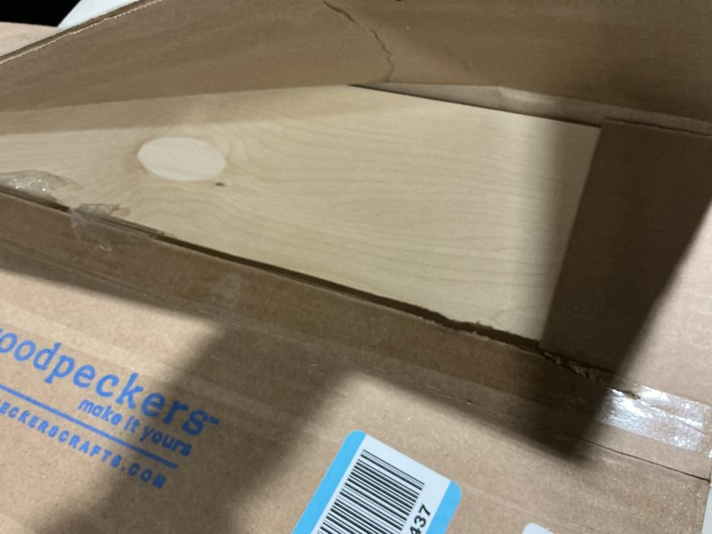Condition photo showing Good Condition for Baltic Birch Plywood, 1/4 Inch - 6 mm Craft Wood, Large B/BB Grade Baltic Birch Sheets, Perfect for Laser, CNC Cutting and Wood Burning, by Woodpeckers (3, 12" x 24", 1/4" Thick) 12" x 24", 1/4" thick 3