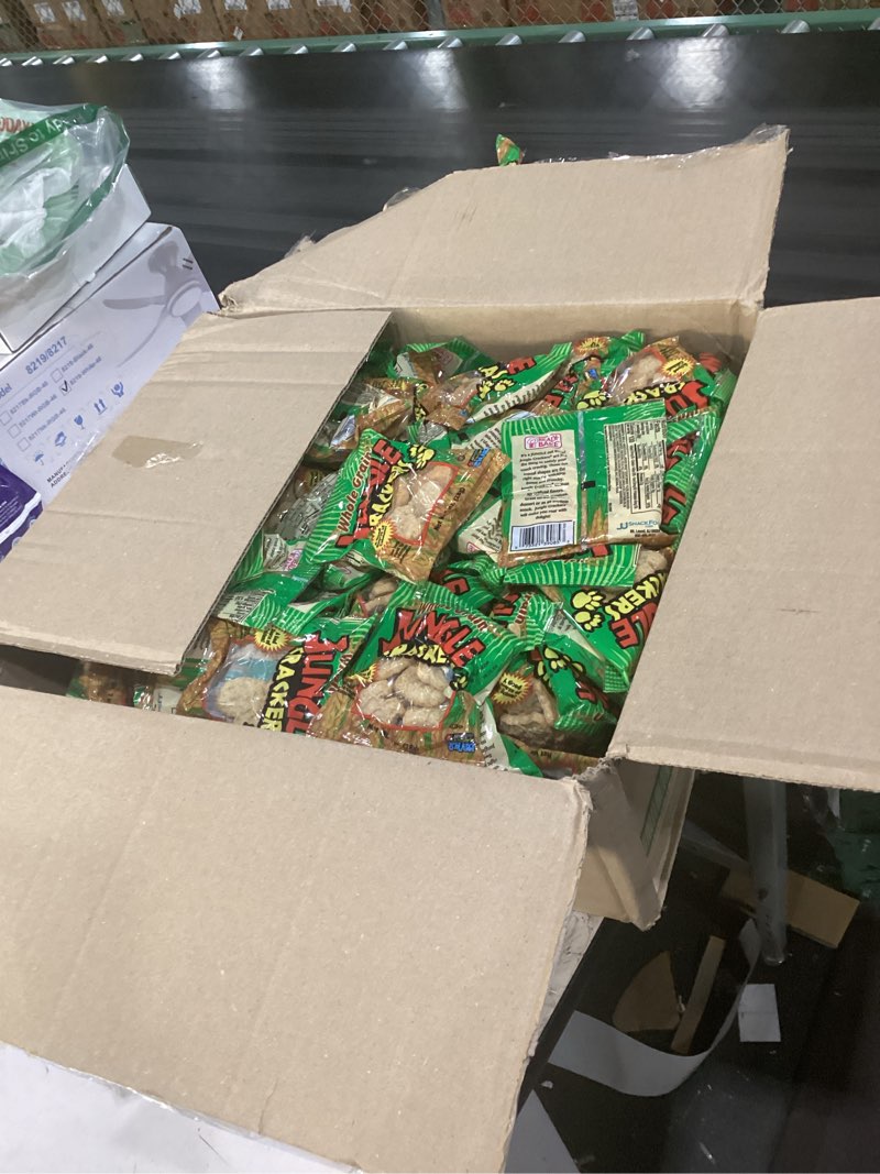 Condition photo showing Good Condition for readi-bake benefit 200ct whole grain jungle animal cracker snacks, 1 ounce packages (b071hsy5rl)