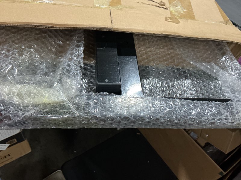 Condition photo showing Good Condition for fumete 2 pairs wire grid display legs gridwall t base rectangular tube leg wire wall grid support grid panel base gridwall accessories for 2 feet wire grid wall display or slatted panels