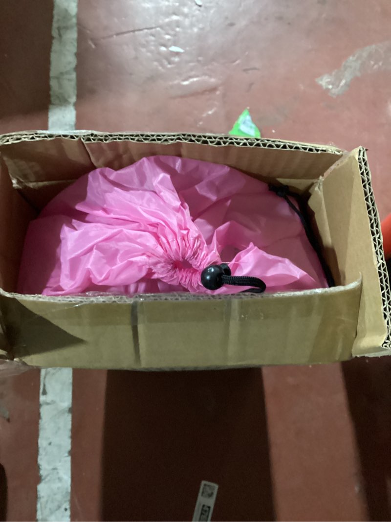 Condition photo showing New/Like New for playvibe princess tent for girls with rug & star lights - large pink kids play tent, indoor & outdoor toddler playhouse, casita para niñas - gift idea for kids & grandkids for ages 3-8, 55 x 53 in