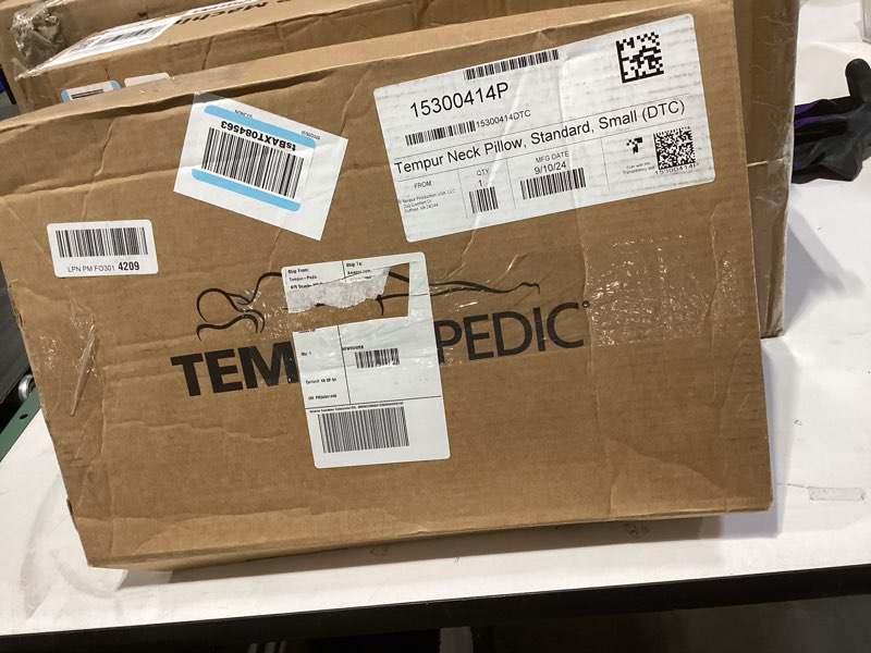 Condition photo showing New/Like New for Tempur-Pedic TEMPUR Neck Pillow, Small Profile, White Small Profile 1