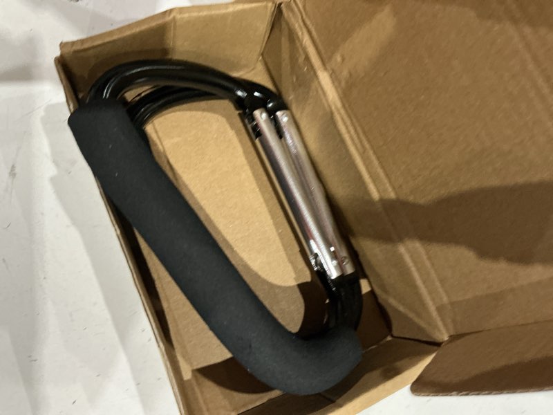 Condition photo showing Good Condition for stroller hooks, 6.3" large stroller clip, 2 pack stroller hooks for hanging bags and shopping, stroller accessories for mommy, large carabiner