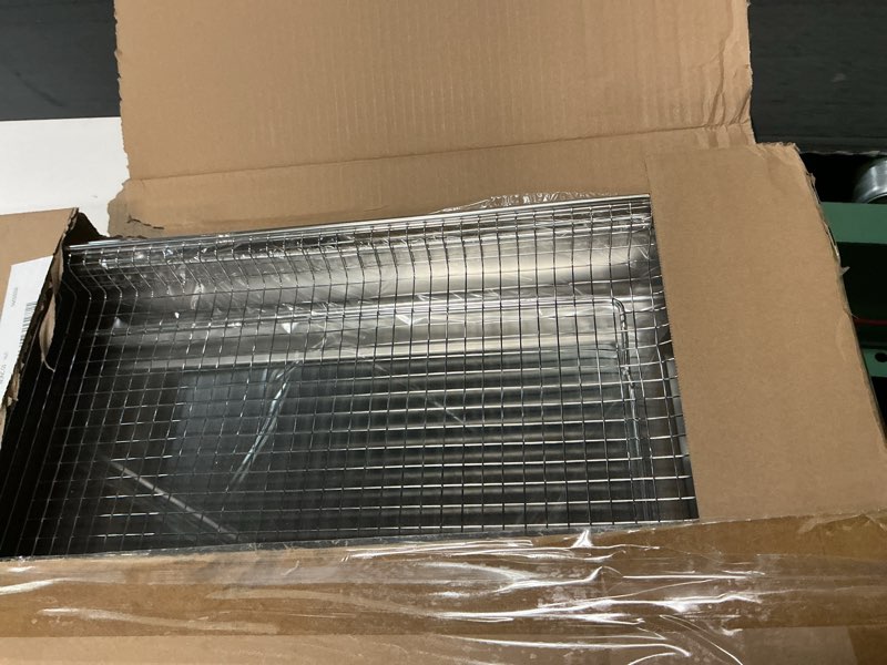Condition photo showing Good Condition for allstare air fryer tray replacement parts for frigidaire oven parts 304 stainless steel air fryer basket for frigidaire airfrytray ready cook oven 24.1’’ x 16’’ air fryer oven rack 316496201 1 set
