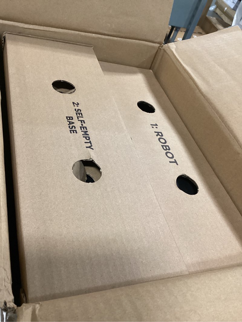 Condition photo showing Good Condition for Shark Robot Vacuum & Mop Combo, Powerful Suction, Matrix Plus, 60-Day Debris Capacity, HEPA Bagless Self Empty Base, Sonic Mopping, Home Mapping for Pet Hair - Carpets & Hardfloor, AV2610WA Wet and Dry Self-Empty (Gold/Black)