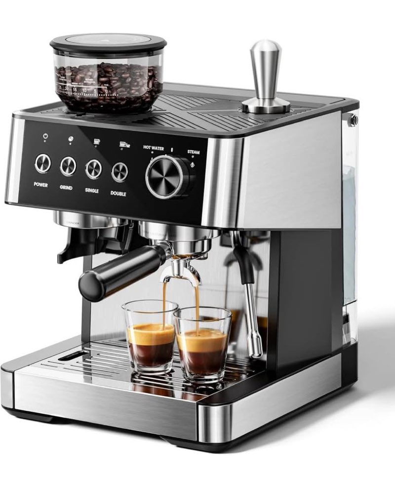 enjoy coffee quality kismile espresso machine is equipped with a .