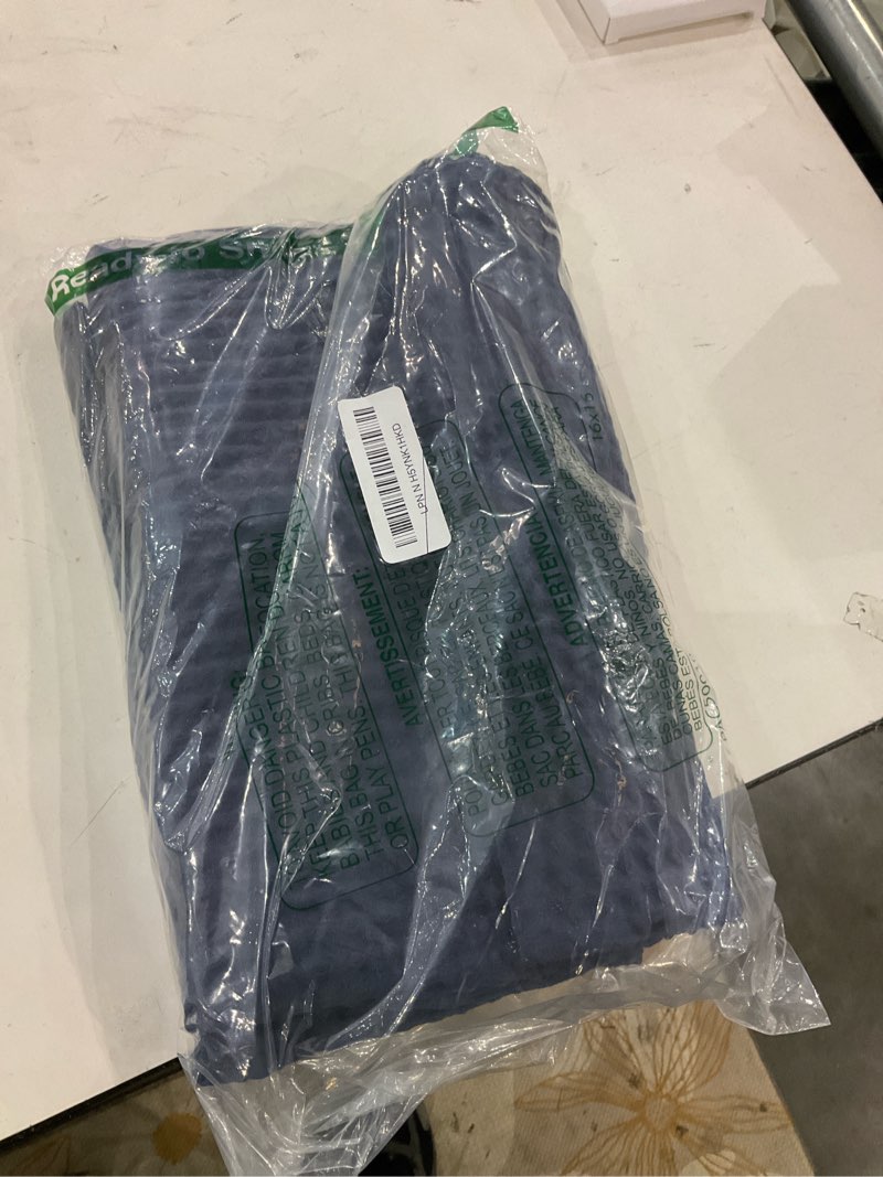 PHF 100% Cotton Waffle Weave Throw Pillow Cover, 24" x 24", No Filling, 2 Pack Elegant Home Decorati