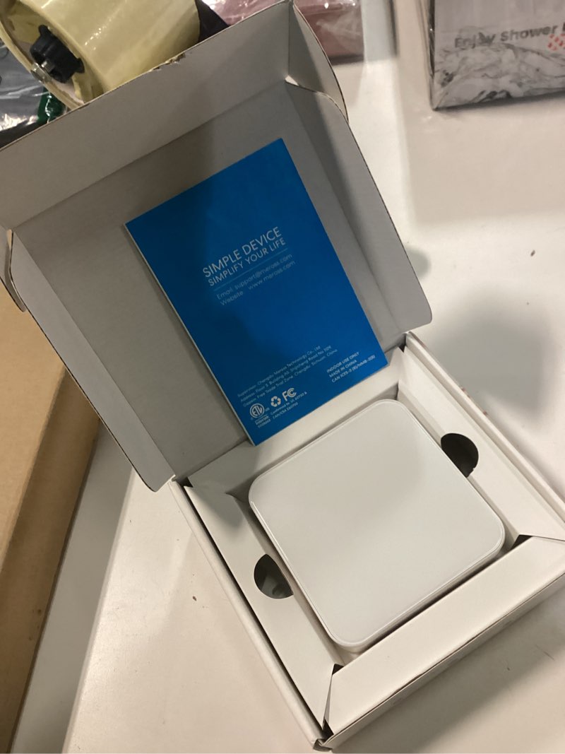 Condition photo showing Good Condition for meross Smart Thermostat for Home, WiFi Thermostat Works with Matter, Alexa, Apple Home, Google Assistant, App & Voice Control, 7x24h Scheduling, Energy Saving, C-Wire Required White