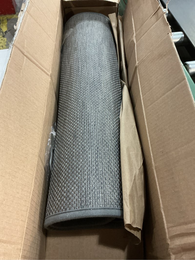 Condition photo showing Good Condition for LEKEEPGO Door Mat 24"x36", Non Slip Door Mat Indoor Entrance, Rubber Backing Front Indoor Door mats Washable Absorbent Low-Profile Entryway Entry Resist Dirt Inside Door Mats, Light Grey 2' x 3' (Rectangular) Light Grey