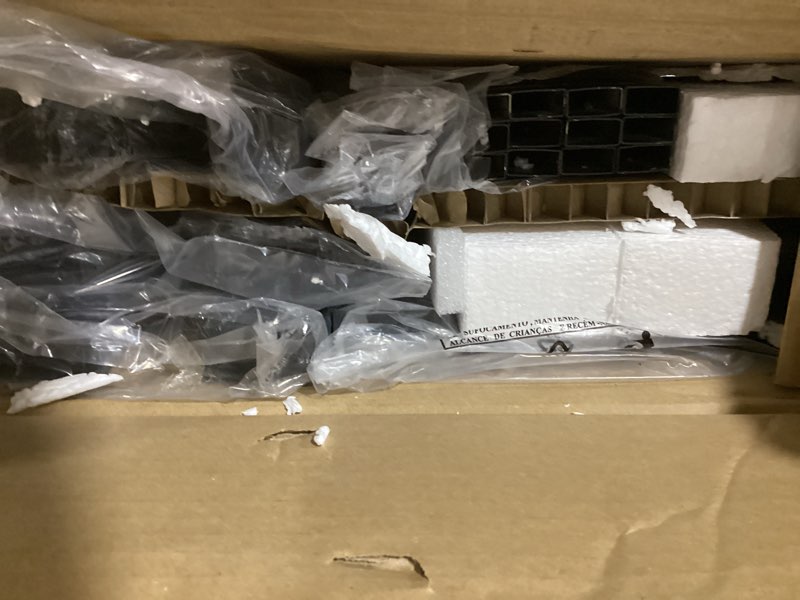 Condition photo showing Good Condition for sweetcrispy full size 18 inch platform bed frame, heavy duty metal foundation frame, noise-free sturdy steel slats, underbed storage, no box spring needed, quick setup