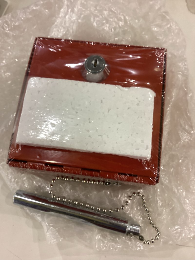 BARSKA Breakable Emergency Key Box w/ Attached Hammer