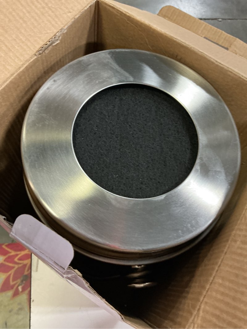 Condition photo showing Good Condition for epica countertop compost bin kitchen | 1.3 gallon | odorless composting bin with carbon filters | indoor compost bin with lid | stainless steel kitchen composter for food scraps & waste recycling copper