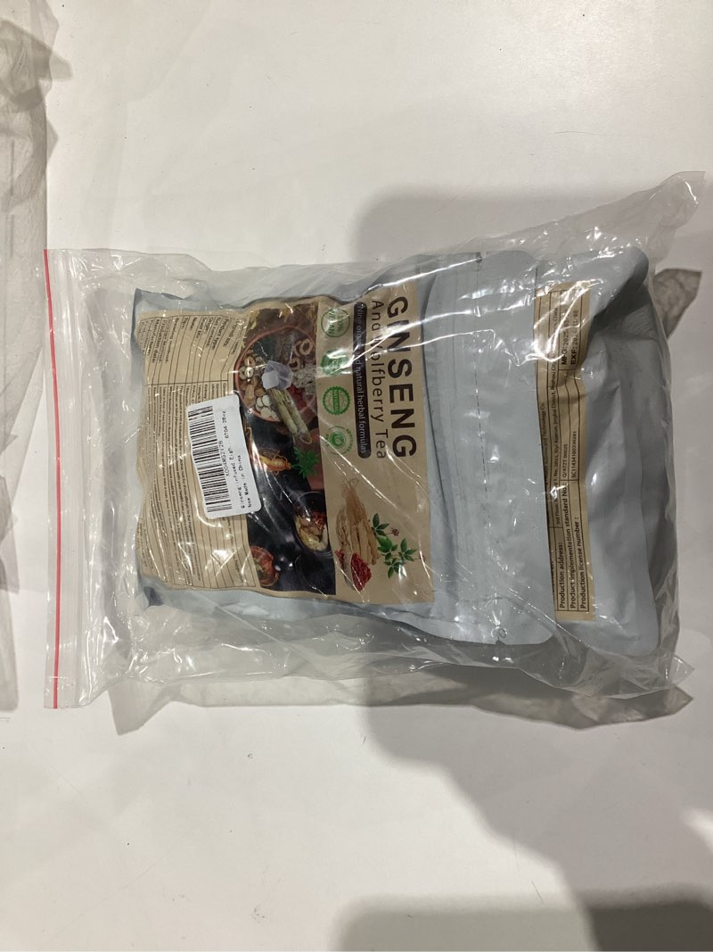 Condition photo showing New/Like New for Ginseng six treasure tea, Ginseng five treasures tea kidney teas, Ginsengs And Wolfberry teas, Blending the Essence of9 Premium Ingredients, for both men and women (2 pack (30g ×32 pcs) Ginseng Nine Treasure Tea (2 Pack/32 Bags)