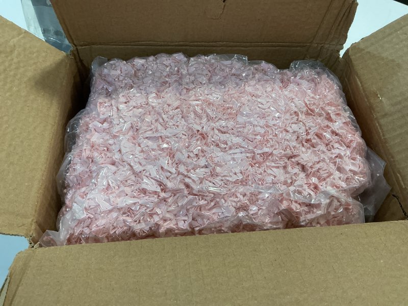 Condition photo showing Good Condition for zebmoon 2 lb light pink crinkle cut paper shred filler great for gift wrapping, basket filling, birthday, wedding, christmas day, valentine's day party decorations filling supplies light pink 2 lb