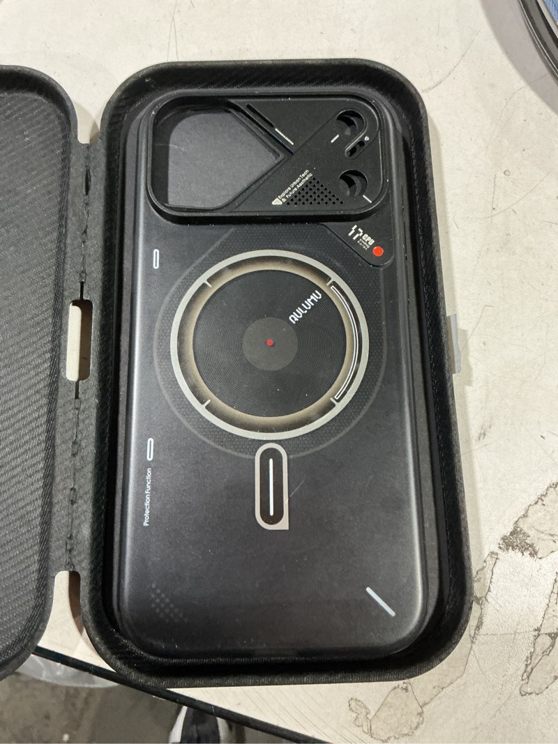 Condition photo showing Good Condition for Aulumu A17 iPhone 17 Pro Magnetic Thermal Case | CoolHyper | with Camera Control | IMD Technology | Compatible with Magsafe | Touch Translucent Gray iPhone 17 Pro Translucent Gray