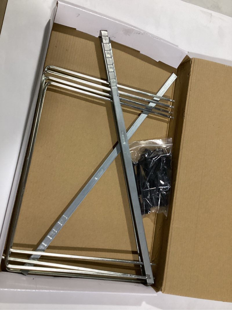 Condition photo showing Good Condition for pendaflex aff24 actionframe drawer file frame - 14"" to 18"" letter drawer size supported - steel - 2/box - stainless steel
