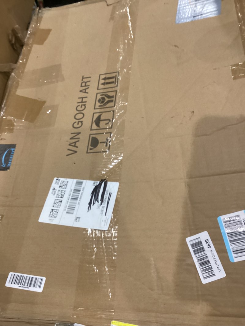 Condition photo showing New/Like New for Large Framed Black and White Abstract Wall Art for Living Room, 2 Piece Modern Canvas Prints Paintings Artwork for Walls, Minimalist Black Beige Pictures for Hallway Dining Bedroom Wall Decor 24x36 In 24" W x 36" H x 2Pcs Duet