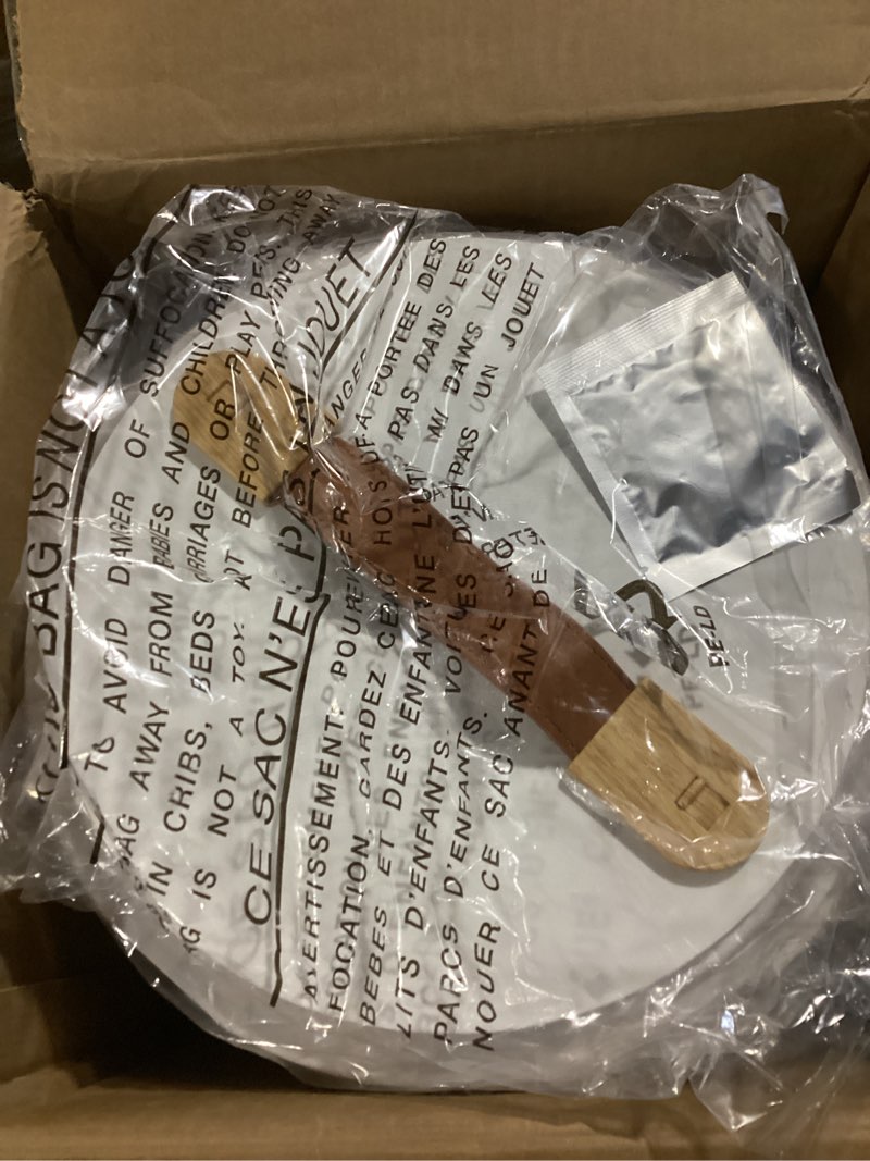 Condition photo showing Good Condition for Keenray Towel Warmer for Bathroom, Towel Warmer Bucket with Heating Progress Bar, Fragrance Disc Holder, Leather Handle, Auto Shut-Off Towel Bucket Fits Up to Two 40" x 70" Towels, Bathrobe, Blankets White/Champagne Gold 18L