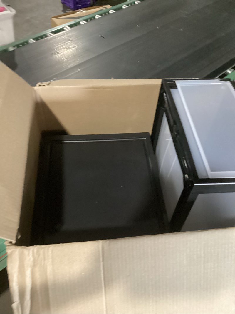 Condition photo showing Good Condition for usa 30 qt. plastic stackable storage drawer, 2 pack, black