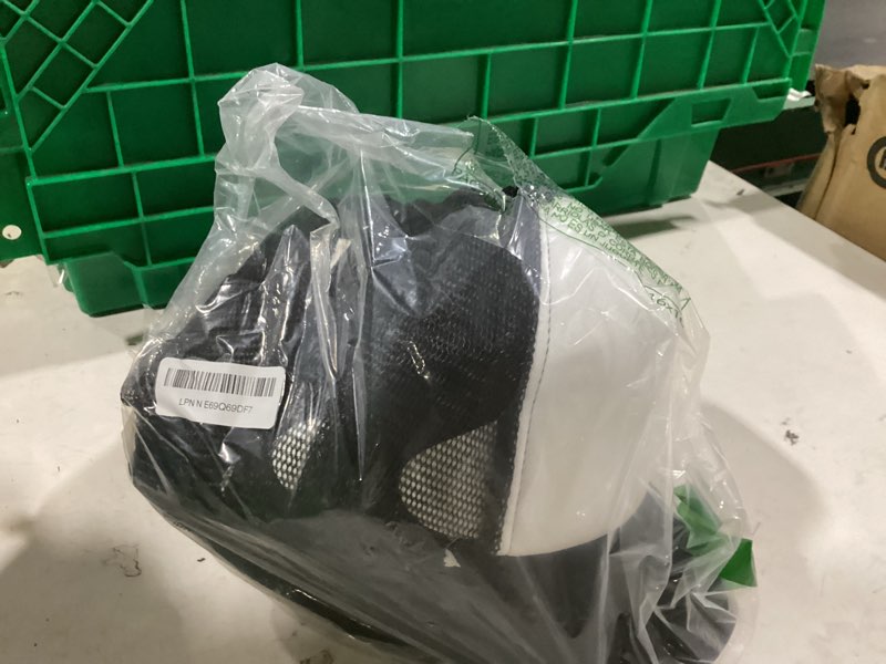 Condition photo showing New/Like New for 10 pcs sublimation blank trucker hats bulk mesh baseball cap polyester mesh trucker hat for men and women black and white
