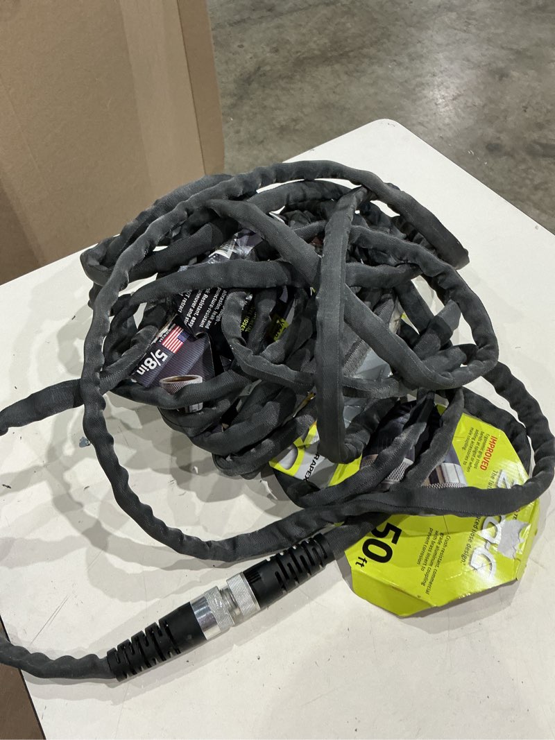 Condition photo showing Good Condition for teknor apex zero-g 5/8 in. d x 50 ft. l heavy duty commercial grade garden hose