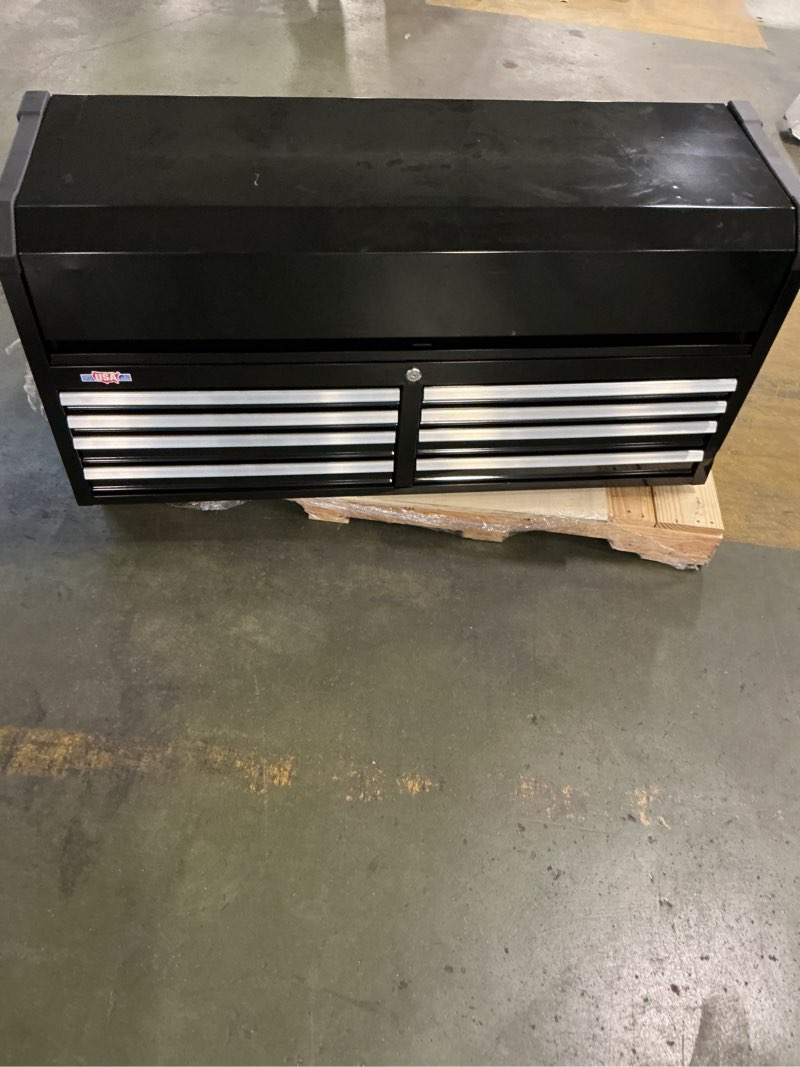 Condition photo showing As Is for CRAFTSMAN 2000 Series 51.72-in W x 24.74-in H x 16.32-in D 8 -Drawer Steel Tool Chest ( Black )
