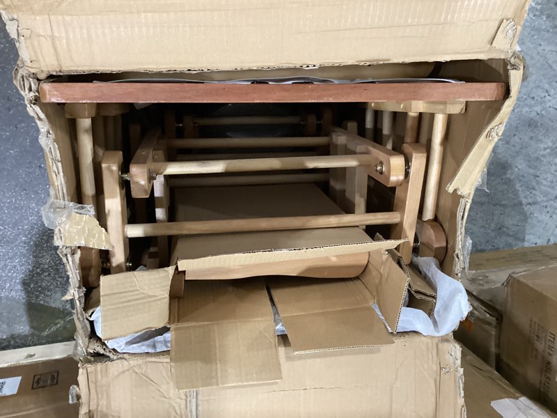 Brisbane glider and ottoman set *incomplete missing peices/cushions/some hardware*