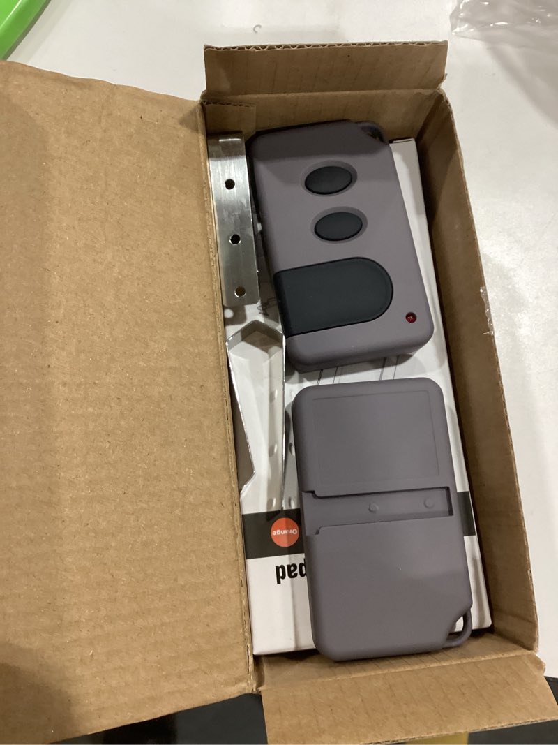 Condition photo showing As Is for 2 for Sears Craftsman LiftMaster Chamberlain Garage Door Remote 891LM 893MAX?for Purple, Red/Orange, Yellow, Green Learn Button?1993-current?,1 for Garage Door Opener Keypad,877max G940EV-P2 Universal 2*Remote and1* Keypad?Universal?