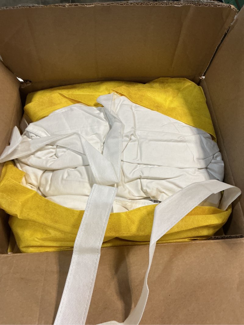 Condition photo showing As Is for quince ultra warm premium down comforter, twin, down