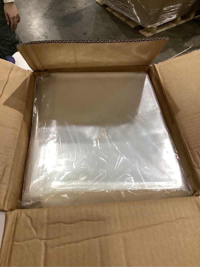 imailer - 1000 pack - 12" x 18" clear cellophane bags self seal- cello large resealable plastic poly