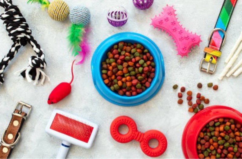 Assorted Pet Essentials ( Pet Toys, Fish accessories and more.)