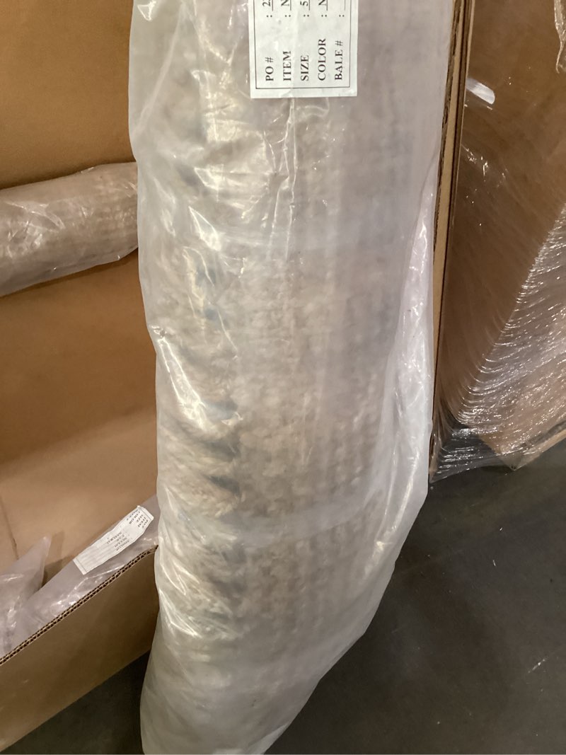 Condition photo showing New/Like New for 5’x8’ Hand Woven Chunky Jute Rug