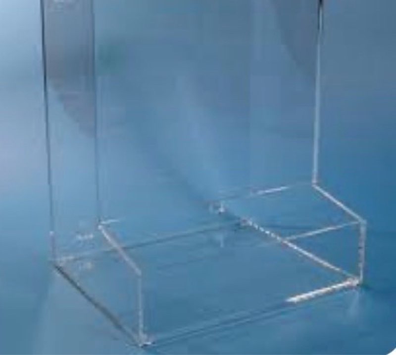acrylic display case or dispenser