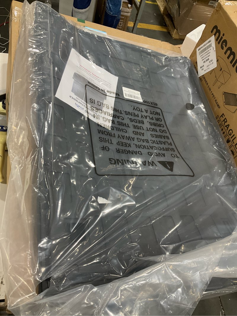 Condition photo showing Good Condition for powoq Cargo Mat Compatible with 2022-2025 Nissan Pathfinder Trunk Mat with Backrest Mat TPE Cargo Liner Replacement for 2022 2023 2024 2025 Nissan Pathfinder Accessories(Trunk Mat with Backrest Mat)