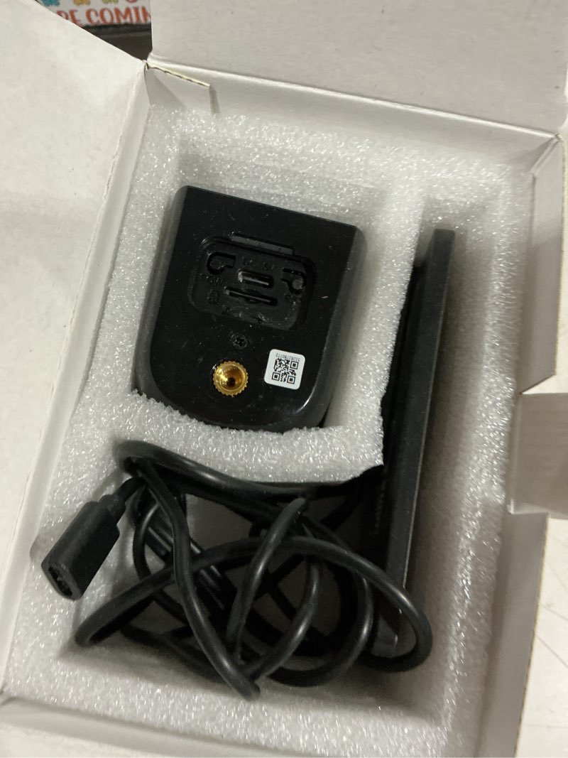 Condition photo showing As Is for aoqee solar camera outdoor wireless-2k battery powered outside cameras for home security with pir motion detection, siren alarm, 2-way talk, sd card&optional cloud storage, work with alexa, y8 1p 2.4ghz-1p-b