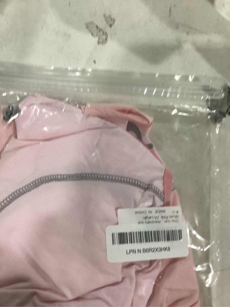 Condition photo showing Good Condition for dog sun protection cooling suit upf 50+, quick-dry breathable jumpsuit for large & medium dogs, outdoor dirt-resistant shedding control pet apparel (blush pink, 2x-large) blush pink 2x-large