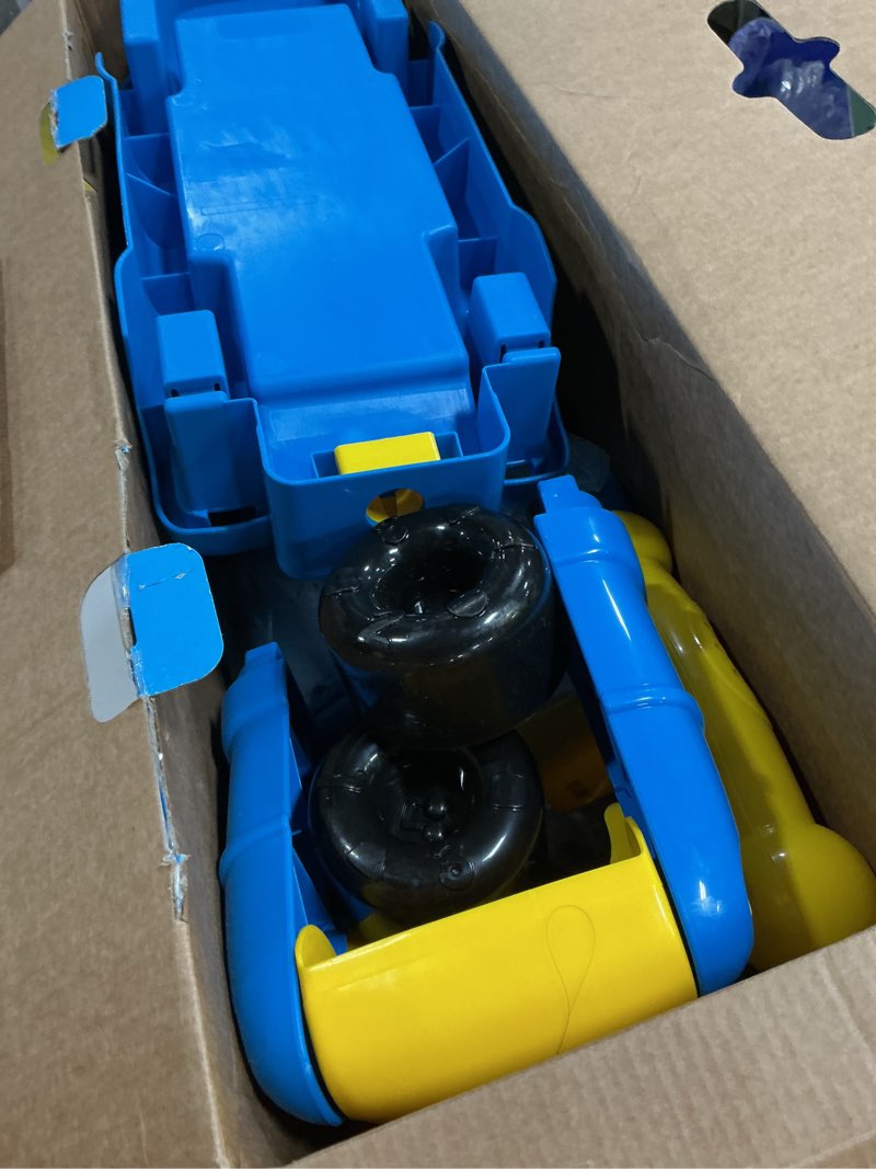 Condition photo showing New/Like New for vtech sit-to-stand ultimate alphabet train, blue train blue standard packaging