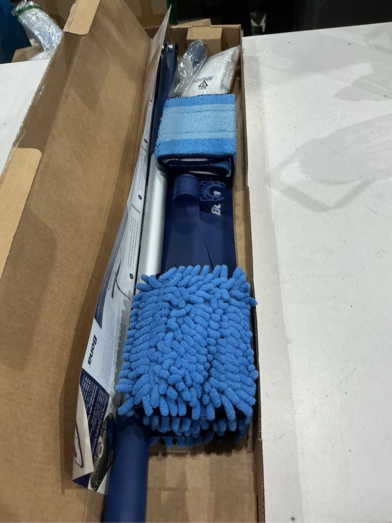 Condition photo showing Good Condition for bona premium sweep & clean mop for multi-surface floors sweep, clean